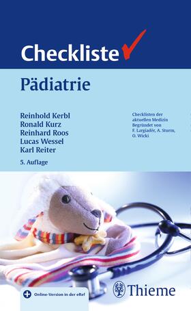 Kerbl / Kurz / Reiter | Checkliste Pädiatrie | Medienkombination | 978-3-13-139105-6 | sack.de