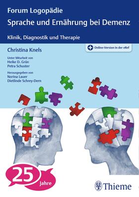 Knels | Sprache und Ernährung bei Demenz | Medienkombination | 978-3-13-163881-6 | sack.de