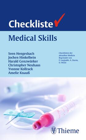 Hengesbach / Hinkelbein / Genzwürker | Checkliste Medical Skills | E-Book | sack.de