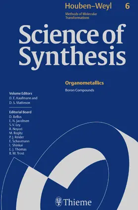 Kaufmann / Matteson | Science of Synthesis: Houben-Weyl Methods of Molecular Transformations  Vol. 6 | E-Book | www.sack.de