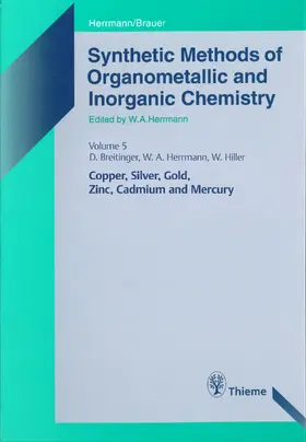 Herrmann / Breitinger / Hiller |  Synthetic Methods of Organometallic and Inorganic Chemistry, Volume 5, 1999 | eBook | Sack Fachmedien
