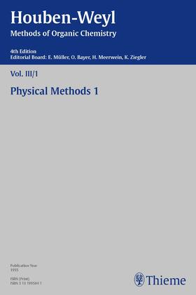 Becker / Cantow / Müller | Houben-Weyl Methods of Organic Chemistry Vol. III/I, 4th Edition | E-Book | sack.de