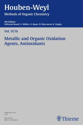 Friedrich / Küppers / Müller | Houben-Weyl Methods of Organic Chemistry Vol. IV/1b, 4th Edition | E-Book | sack.de
