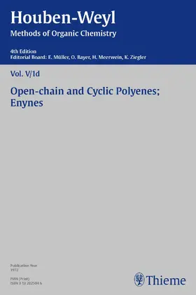 Müller / Müller-Dolezal / Stoltz |  Houben-Weyl Methods of Organic Chemistry Vol. V/1d, 4th Edition | eBook | Sack Fachmedien