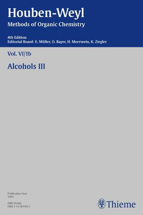 Friedrichsen / Kropf / Müller | Houben-Weyl Methods of Organic Chemistry Vol. VI/1b, 4th Edition | E-Book | sack.de
