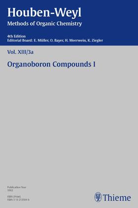 Koester / Kropf / Müller | Houben-Weyl Methods of Organic Chemistry Vol. XIII/3a, 4th Edition | E-Book | sack.de