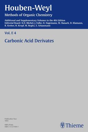 Baasner / Botta / Büchel |  Houben-Weyl Methods of Organic Chemistry Vol. E 4, 4th Edition Supplement | eBook | Sack Fachmedien