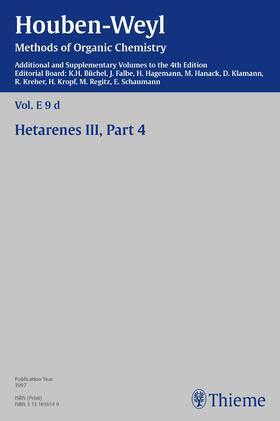 Altenbach / Boyd / Glasenapp-Breiling |  Houben-Weyl Methods of Organic Chemistry Vol. E 9d, 4th Edition Supplement | eBook | Sack Fachmedien