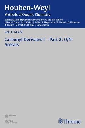 Büchel / Falbe / Hagemann |  Houben-Weyl Methods of Organic Chemistry Vol. E 14a/2, 4th Edition Supplement | eBook | Sack Fachmedien