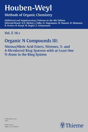 Backes / Becker / Behnisch |  Houben-Weyl, Volume E 16c, 4th Edition Supplement | eBook | Sack Fachmedien