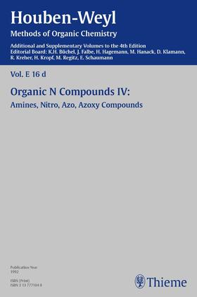 Klamann / Backes / Behnisch |  Houben-Weyl Methods of Organic Chemistry Vol. E 16d, 4th Edition Supplement | eBook | Sack Fachmedien