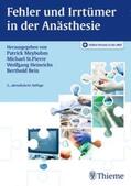 Meybohm / St.Pierre / Heinrichs |  Fehler und Irrtümer in der Anästhesie | eBook | Sack Fachmedien