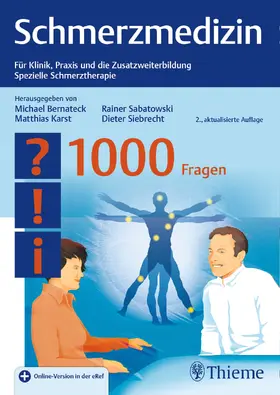 Bernateck / Karst / Sabatowski |  Schmerzmedizin - 1000 Fragen | eBook | Sack Fachmedien