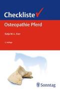 Eser |  Checkliste Osteopathie Pferd | Buch |  Sack Fachmedien