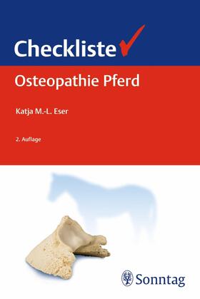 Eser | Checkliste Osteopathie Pferd | E-Book | sack.de