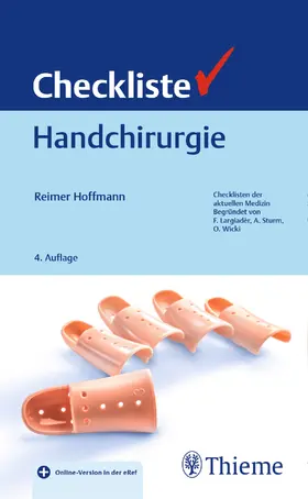 Hoffmann | Checkliste Handchirurgie | E-Book | www.sack.de