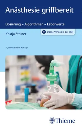 Steiner |  Anästhesie griffbereit | Buch |  Sack Fachmedien