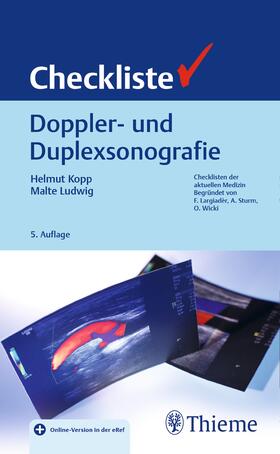 Kopp / Ludwig | Checkliste Doppler- und Duplexsonografie | Medienkombination | sack.de