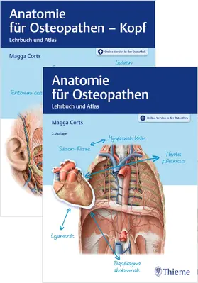 Corts | Set Anatomie für Osteopathen | Medienkombination | 978-3-13-244198-9 | sack.de