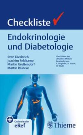 Diederich / Feldkamp / Grußendorf | Checkliste Endokrinologie und Diabetologie | Medienkombination | 978-3-13-245413-2 | sack.de