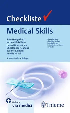 Hengesbach / Hinkelbein / Genzwürker | Checkliste Medical Skills | Medienkombination | 978-3-13-245932-8 | sack.de