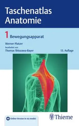 Platzer | Taschenatlas Anatomie, Band 1: Bewegungsapparat | E-Book | www.sack.de