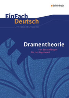 Prenting |  Dramentheorie: Von den Anfängen bis zur Gegenwart. EinFach Deutsch Unterrichtsmodelle | Buch |  Sack Fachmedien