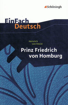 Kroemer / Melli |  Prinz Friedrich von Homburg. Ein Schauspiel. EinFach Deutsch Textausgaben | Buch |  Sack Fachmedien
