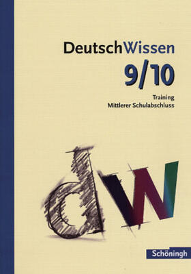Waldherr / Diekhans |  DeutschWissen. Training Mittlerer Schulabschluss | Buch |  Sack Fachmedien