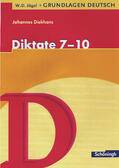 Diekhans / Fuchs |  Diktate für das 7.-10. Schuljahr. RSR 2006 | Buch |  Sack Fachmedien