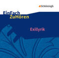 Diekhans / Kühnhold / Lettermann |  Exillyrik CD/EinFach ZuHören | Sonstiges |  Sack Fachmedien