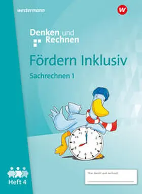 Hacker |  Fördern Inklusiv4. Heft 4: Sachrechnen und Größen 1: Denken und Rechnen | Buch |  Sack Fachmedien