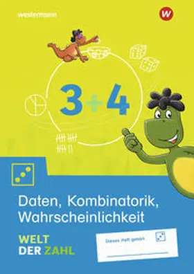 Rottmann / Träger |  Welt der Zahl - Zusatzmaterial 3/4. Arbeitsheft Daten, Kombinatorik, Wahrscheinlichkeit | Buch |  Sack Fachmedien