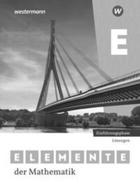 Elemente der Mathematik SII. Einführungsphase: Lösungen. Nordrhein-Westfalen | Buch | 978-3-14-109452-7 | sack.de