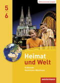 Brants / Gaffga / Kreuzberger |  Heimat und Welt 5 /6. Schülerband. Nordrhein-Westfalen | Buch |  Sack Fachmedien
