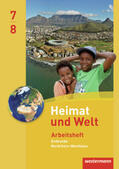 Brants / Gaffga / Kreuzberger |  Heimat und Welt 7 / 8. Arbeitsheft. Nordrhein-Westfalen | Buch |  Sack Fachmedien
