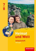 Gerlach / Köhler / Meerbach |  Heimat und Welt 7 / 8. Arbeitsheft. Thüringen | Buch |  Sack Fachmedien