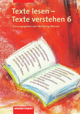 Menzel / Henke / Herzog |  Texte lesen, Texte verstehen 6. Arbeitsheft | Buch |  Sack Fachmedien