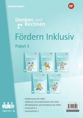  Fördern Inklusiv. Hefte 10-14 im Paket Denken und Rechnen Ausgabe 2024 | Buch |  Sack Fachmedien