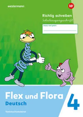 Pistor / Schnepf-Rimsa |  Flex und Flora 4. Heft Richtig schreiben (Schulausgangsschrift) Verbrauchsmaterial | Buch |  Sack Fachmedien