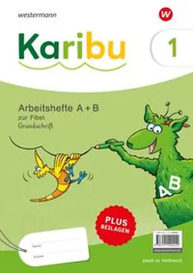  Karibu.Paket Arbeitshefte 1 (Teil A und B) Grundschrift zur Fibel Verbrauch | Buch |  Sack Fachmedien