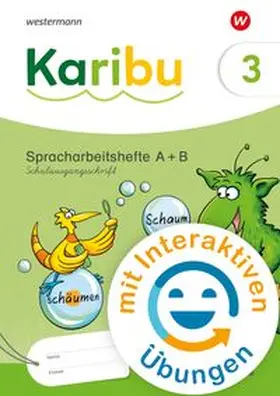  Karibu. Spracharbeitshefte 3 Schulausgangsschrift mit interaktiven Übungen | Buch |  Sack Fachmedien