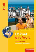 Colditz / Protze / Gerber |  Heimat und Welt 5 / 6. Arbeitsheft. Regelschulen. Mecklenburg-Vorpommern | Buch |  Sack Fachmedien