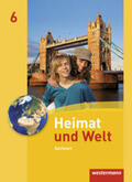 Gerber / Bräuer / Liebmann |  Heimat und Welt 6. Schülerband. Sachsen | Buch |  Sack Fachmedien