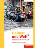 Gaffga / Meyer / Nebel |  Heimat und Welt PLUS 7 /8. Schülerband. Sekundarschulen. Nordrhein-Westfalen | Buch |  Sack Fachmedien