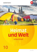 Bräuer / Liebmann / Markert |  Heimat und Welt 10. Arbeitsheft. Sachsen | Buch |  Sack Fachmedien