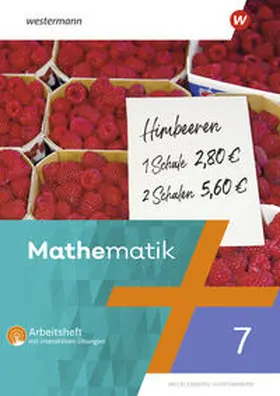 Scheele / Liebau / Wilke |  Mathematik 7. Arbeitsheft mit interaktiven Übungen. Für Regionale Schulen in Mecklenburg-Vorpommern | Buch |  Sack Fachmedien