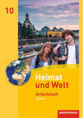 Gerber / Bräuer / Liebmann |  Heimat und Welt 10. Arbeitsheft. Sachsen | Buch |  Sack Fachmedien