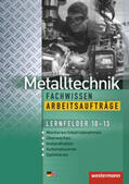 Kaese / Tiedt / Reitberger |  Metalltechnik Fachwissen Arbeitsaufträge. Lernfelder 10-13: Arbeitsheft | Buch |  Sack Fachmedien
