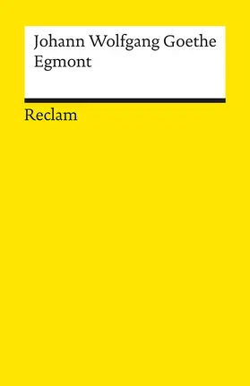 Goethe |  Egmont | Buch |  Sack Fachmedien